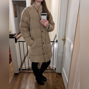 Woolrich down filled puffer coat size small